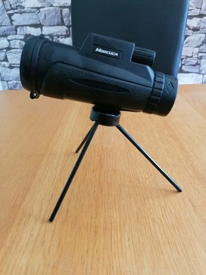 Moocuca 12x50 Waterproof Monocular Telescope With Tripod - Image 1 of 4