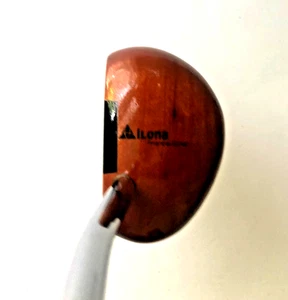 Putter de golf Louisville madera de cerezo latón 34" eje de acero diestro - Imagen 1 de 7