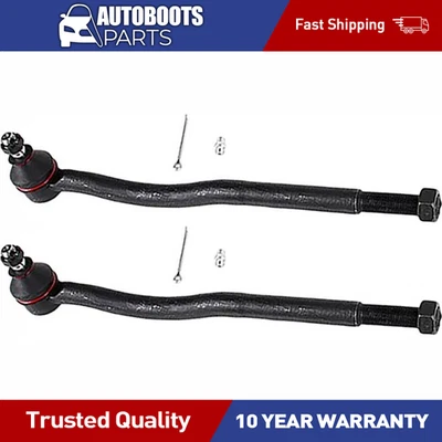 Front Inner Tie Rod End Links Assembly for Chevrolet Geo Tracker Suzuki Sidekick - Image 1 of 4
