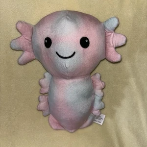 AXOLOTL Cute & Cuddly Pink & Blue Plush Stuffed Animal 10" - Picture 1 of 2