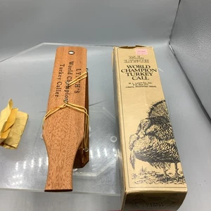 Lynch's World Champion Turkey Caller 1958 Model 102 Box Call Liberty Miss *Nice* - Picture 1 of 8