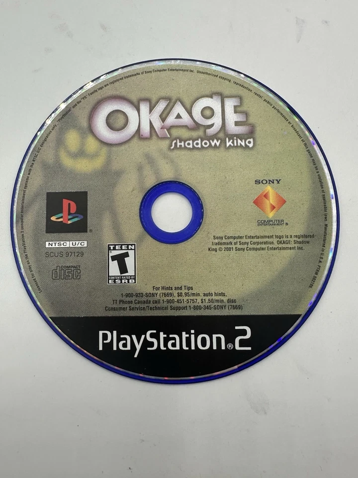 OKAGE: Shadow King (Sony PlayStation 2, 2001) Suelto Foto 1 de 1