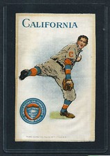 S22 SMALL MURAD TOBACCO SILK CALIFORNIA BASEBALL PITCHER