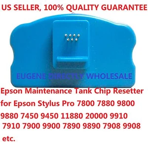 Epson Maintenance Tank Chip Resetter 7910 7900 9900 7890 9890 7908 9908 11880 - Afbeelding 1 van 3