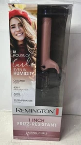 Remington 1 inch Ceramic Barrel Frizz resistant Curling iron - Picture 1 of 3