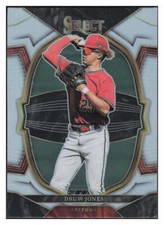 DRUW JONES RC 2023 Panini Select Silver Prizms #22 ROOKIE Diamondbacks  ID:84758
