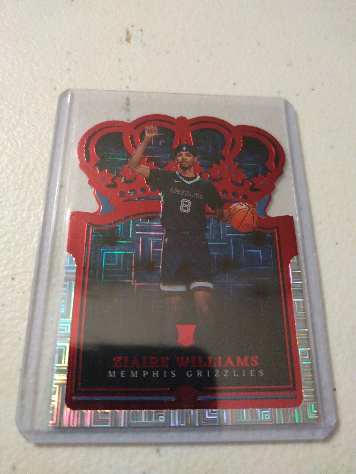 2021 Panini Crown Royale Ziaire Williams Asia Red RC #51 Memphis Grizzlies!🔥🔥