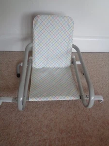 Seggiolino carrozzina per bambole vintage Leco made in England - Foto 1 di 9