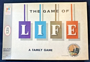 THE GAME OF LIFE Milton Bradley Board Game FIRST EDITION Vintage 1960 Complete - Picture 1 of 20