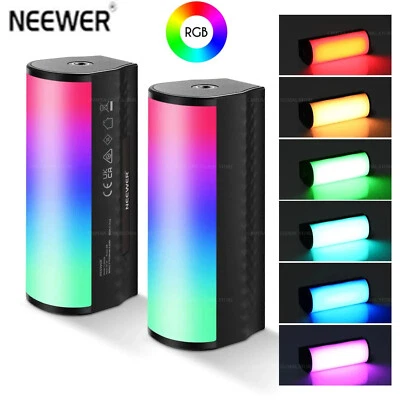 NEEWER TL96 RGB Full Color Led Video Light Mini Pocket Fill Light 2500K-8500K  - Image 1 of 4