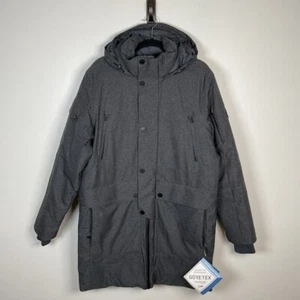 Spyder Men's Metro Gore-Tex Infinium Down Parka Black MEDIUM NWT MSRP $600 - Picture 1 of 16