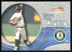 2001 Fleer Futures #189 Barry Zito Oakland Athletics - Picture 1 of 2