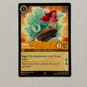 Ariel 3/204 Disney Lorcana Ursula's Return Regular Rare Card NM - Picture 1 of 2