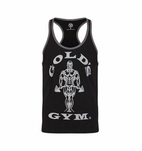 camiseta regata musculação gold's gym