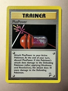 Pokémon TCG PlusPower Base Set 2 113/130 Regular Unlimited Uncommon - Imagen 1 de 2