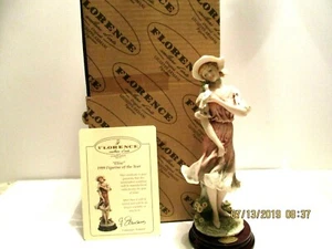 Guiseppe Armani Elise 1999 Figurine of the Year Plus Certificate Made in Italy - Picture 1 of 11