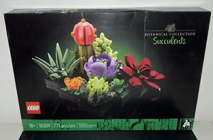 LEGO Icons Succulents Plants and Flowers Set 10309. NEW FREE SHIPPING