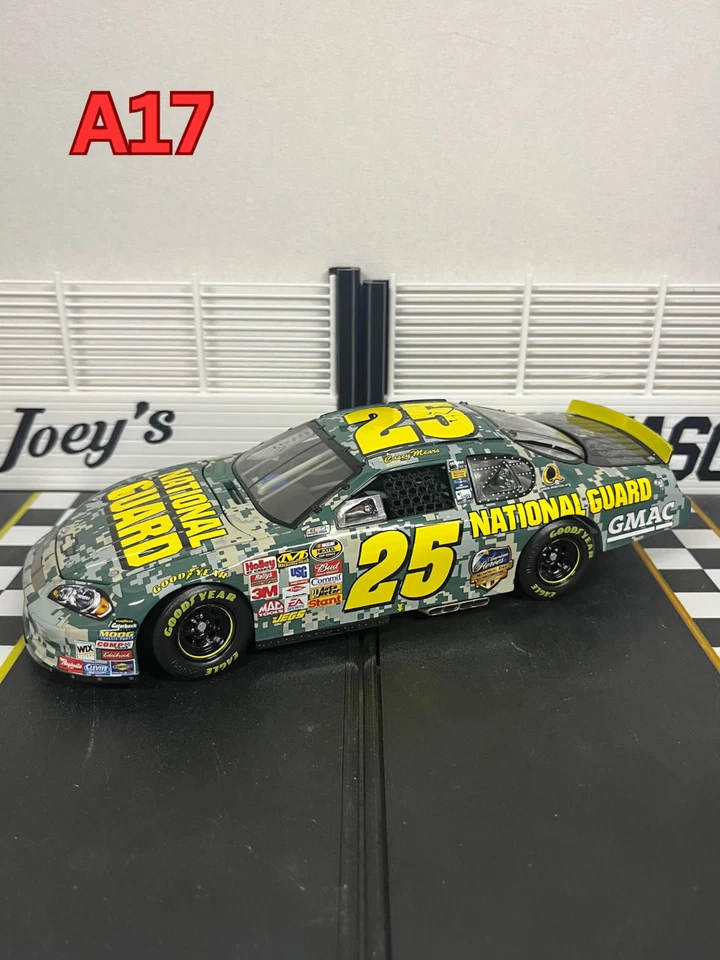 A17-Casey Mears #25 National Guard American heroes 2007 monte Carlo SS - Image 1 of 4