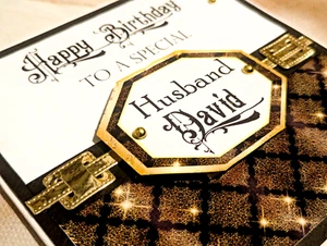 Handmade Personalised Birthday Card for Him Husband Son Friend Granddad Grandson - Picture 1 of 9
