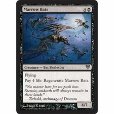 4x MTG: Marrow Bats - Black Uncommon - Avacyn Restored - AVR - Magic Card