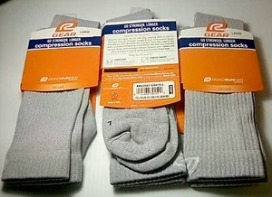 R-GEAR GO STRONGER, LONGER Compression Socks, Large, 3 pairs - Picture 1 of 1