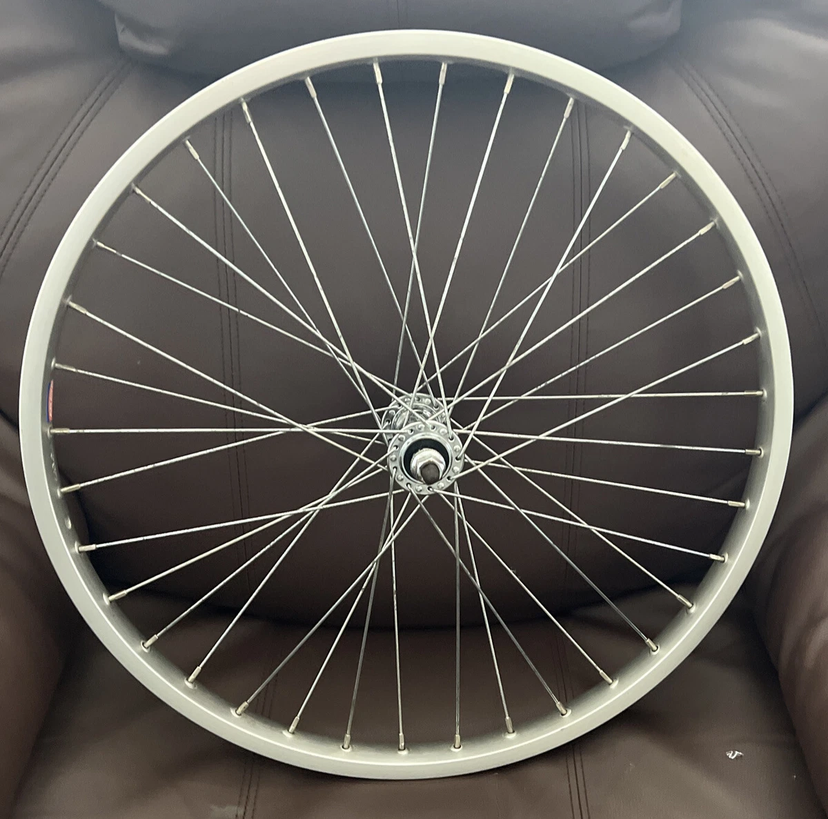 araya 20インチ　鉄ホイール　old bmx Araya 7X Rim BMX Front Wheel Chrome Hub Vintage 20