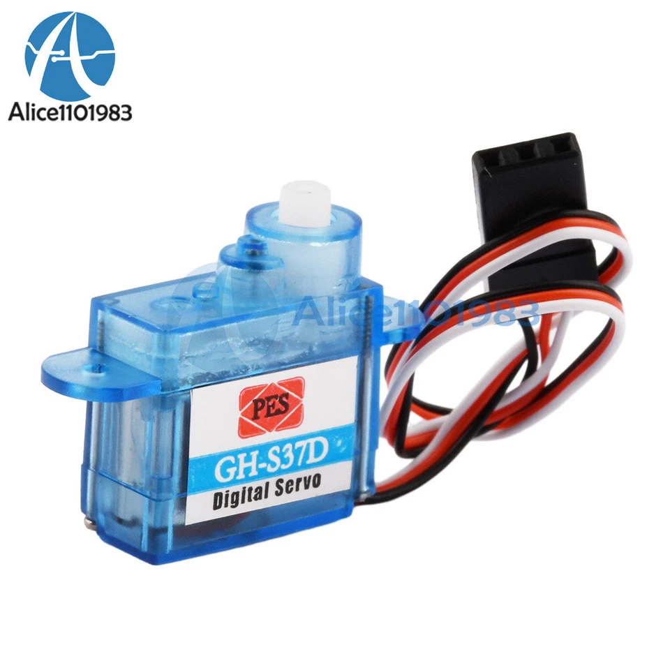 Tiny Micro digital Servo 3.7g For RC Airplane Helicopter Drone Boat For Arduino - Image 1 of 1