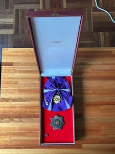 Original Venezuela Order of Merit ANDRES BELLO FIRST CLASS - boxed - silver 925 - Picture 1 of 18
