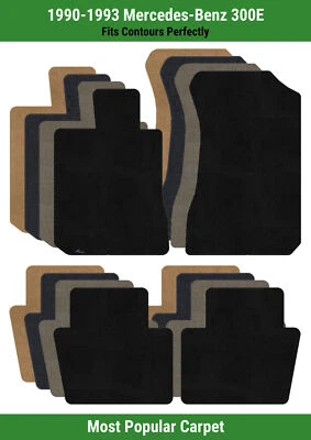 Alfombrillas Lloyd Ultimat fila delantera y trasera para Mercedes-Benz 300E 1990-1993  Foto 1 de 4