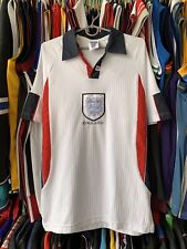 ENGLAND NATIONAL TEAM 1998 HOME FOOTBALL SHIRT SCORE DRAW SOCCER JERSEY sz M