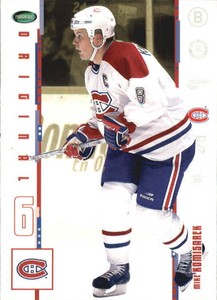 2003-04 Parkhurst Original Six Montreal Canadiens Hockey Card #29 Mike Komisarek