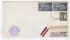 Australie 1958 Quantas World Flight timbres sur lettre oblit. Sydney /L5141