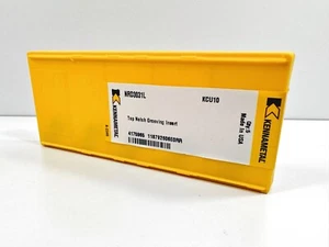 KENNAMETAL NRD3031L New Carbide Inserts 4175965 Grade KCU10 5pcs - Picture 1 of 2