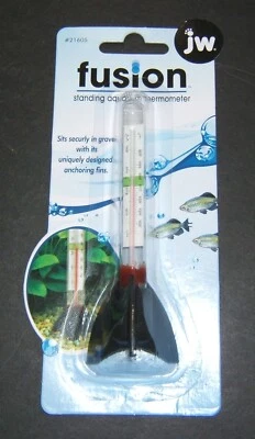 Fusion Standing Aquarium Thermometer new in factory sealed package - Image 1 of 2