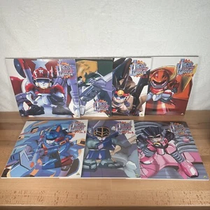 Iron Leaguer Laser Disc Laserdisc LD Set of 7 Japanese Anime Rare - *US SELLER* - Picture 1 of 6