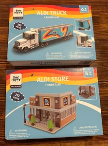 ALDI Bee Happy ALDI Store & ALDI Truck Construction Building Sets ALDI Finds - Picture 1 of 10