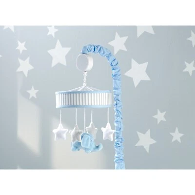 Zutano Elefante Azul Musical Móvil Foto 1 de 4