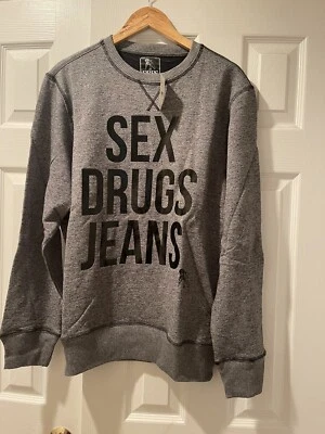 prps drogas sexuales jeans gris hombre sudadera talla L nuevo Foto 1 de 4