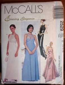 McCALL'S Misses ABENDKLEID Schnittmuster 2529 UNGESCHNITTEN D (12, 14, 16) - Bild 1 von 2