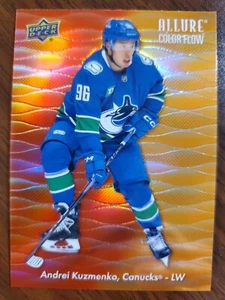 2023-24 Upper Deck Allure - Color Red Orange Spectrum #CF-8 Andrei Kuzmenko - Picture 1 of 2