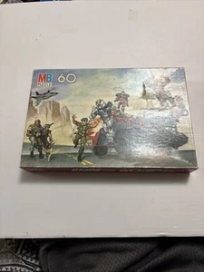 MILTON BRADLEY Vintage GI JOE 60 Piece Jigsaw Puzzle Hasbro 1987 Sealed 11x16 - Picture 1 of 7