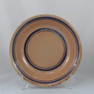 PLATO antiguo Ceramica Popular JAEN c.1930s Andalusi Barro Rosado RETRO - Imagen 1 de 4