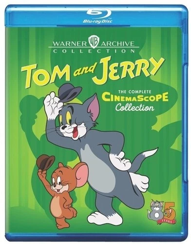 Tom and Jerry: The Complete Cinemascope Cartoon Collection [Used Very Good Blu-r - Image 1 of 1