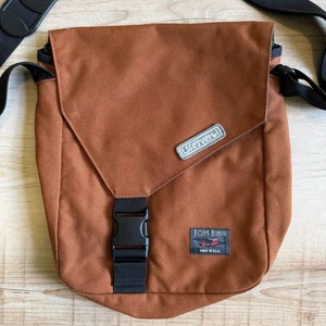 Tom Bihn Medium Cafe Bag Crossbody Burnt Orange Life Is A Verb Travel Ripstop - Bild 1 von 10