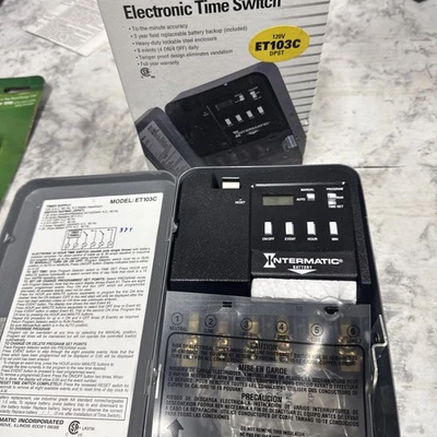 Intermatic ET103C Electronic Timer Switch (SW4) - Image 1 of 4