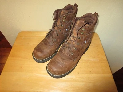 Women's Ariat Style 10001090 Brown Probaby Lacer Western Boots! Size 7.5B - Image 1 of 4