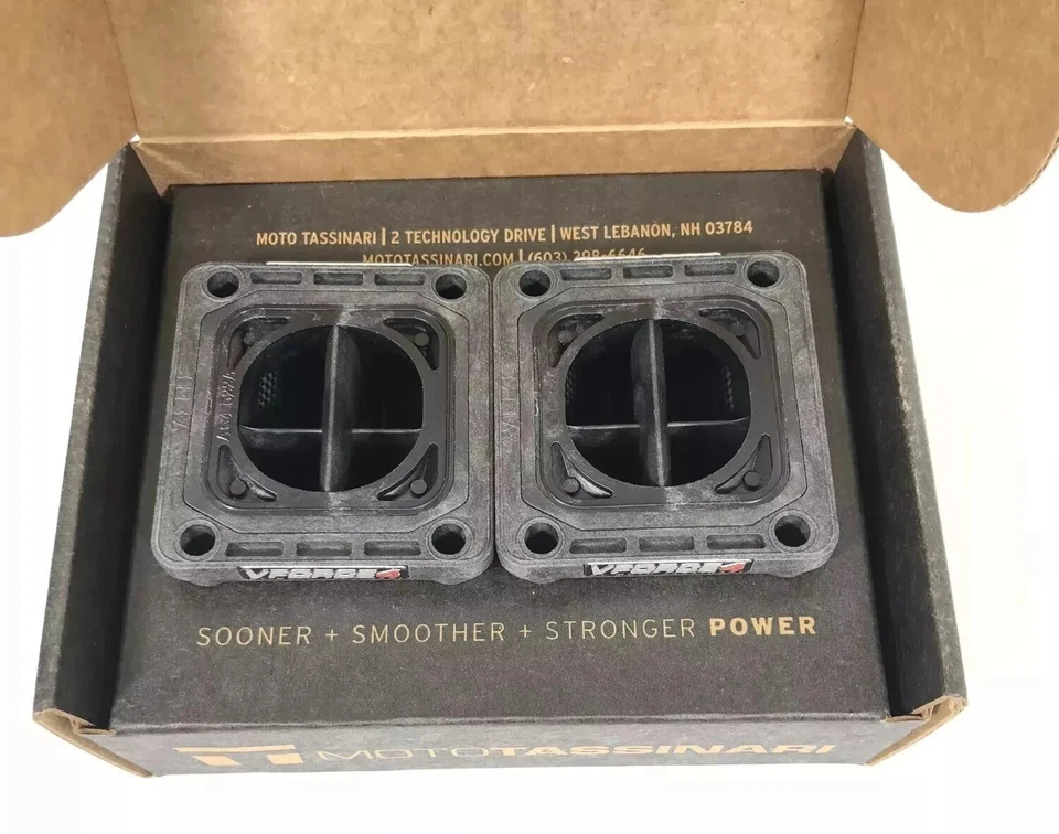 2X Banshee V Force 4 Reeds Cages VForce Yamaha YFZ350 reed valve V4144-2 NEW - Image 1 of 4