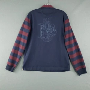 Brooks Brothers Red Fleece Ruby Shirt Men's Large Graphic Print Blue Red Cotton - Picture 1 of 12