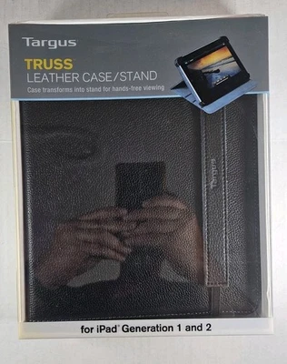 Funda/soporte de cuero Targus Truss para iPad Gen 1 y 2 Foto 1 de 3