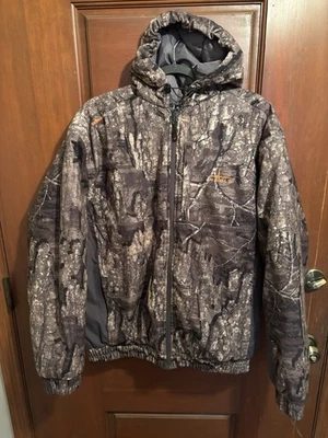 NWOT Habit Mens L RealTree Timber Insulated Puffer Camouflage Coat/Jacket WJ657 - Image 1 of 4